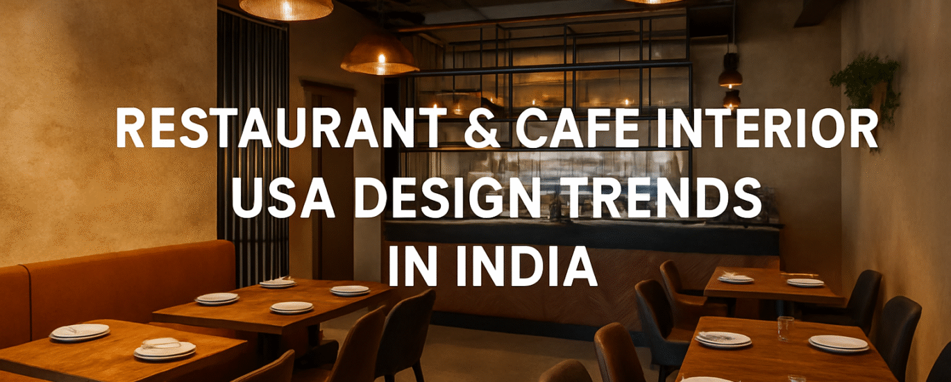 Best USA-Style Restaurant & Café Interior Designers in India
