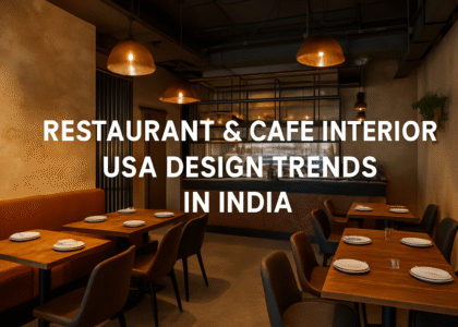Best USA-Style Restaurant & Café Interior Designers in India